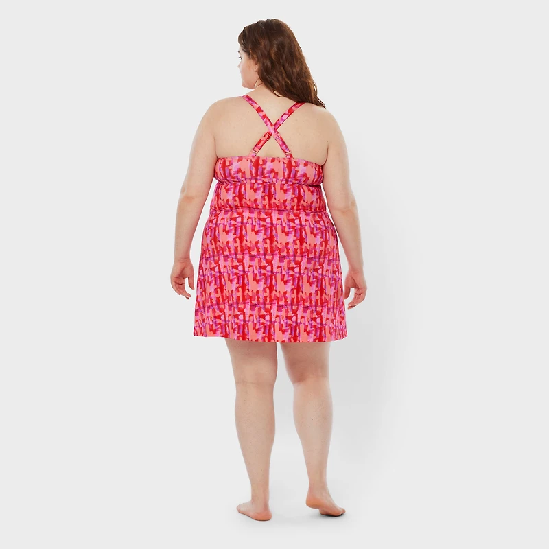 Women's Plus AKHG Lost Lake Swim Dress