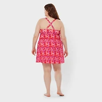 Women's Plus AKHG Lost Lake Swim Dress