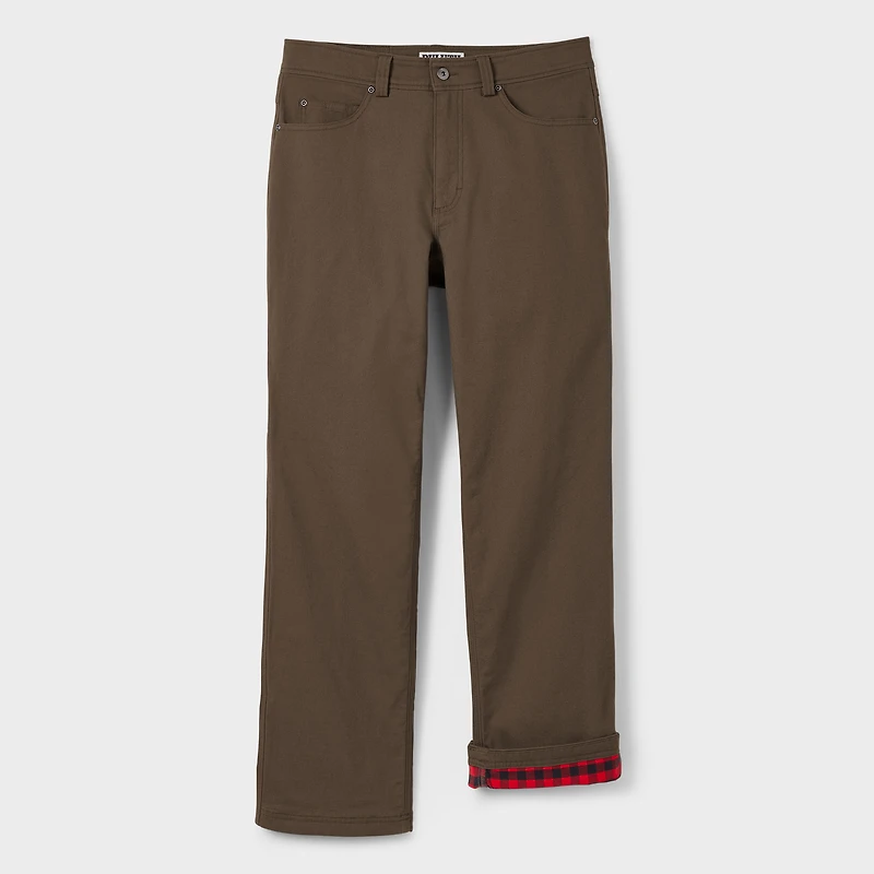Men's DuluthFlex Fire Hose Flannel-Lined 5-Pocket Pants