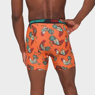 Men's Buck Naked Pattern Boxer Briefs