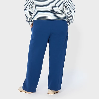 Women's Plus Lounge Lore Wide Leg Cargo Pants