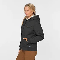 Women's Superior Fire Hose Insulated Hooded Jacket