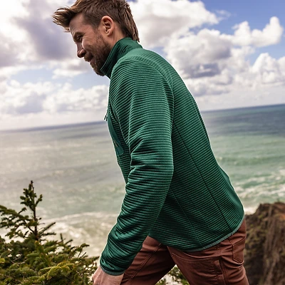 Men's AKHG Blackburn Standard Fit 1/4 Zip Mock