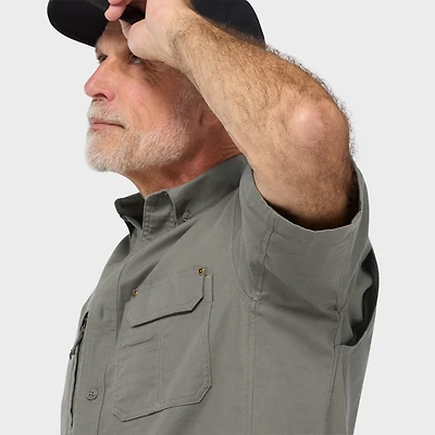 Men's Fire Hose Lightweight Short Sleeve Work Shirt