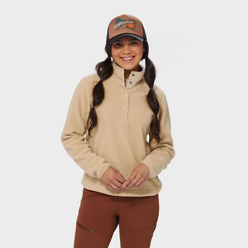 Women's AKHG Northern Light Fleece Mock