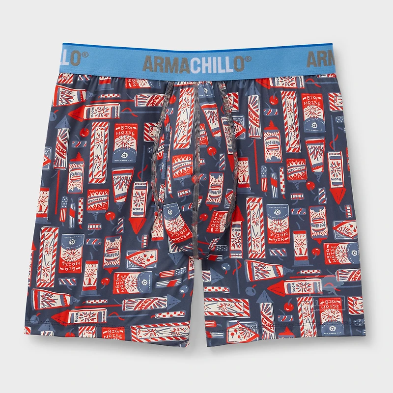Men's Armachillo Pattern Bullpen Boxer Briefs