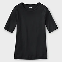 Women's Plus Longtail T Elbow Sleeve Scoopneck