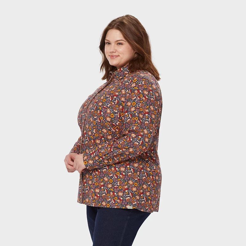 Women's Plus Free Swingin' Flannel Shirt