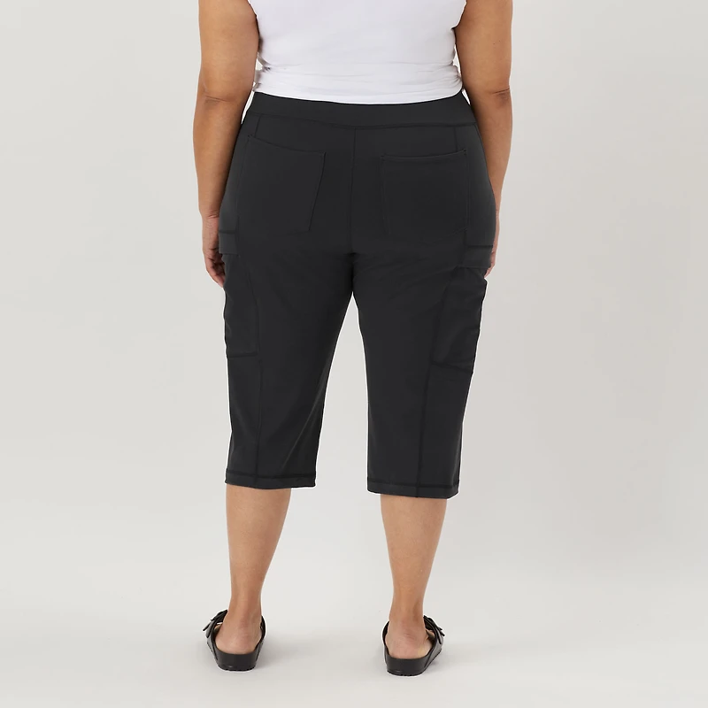 Women's Plus NoGA Namastash Capris