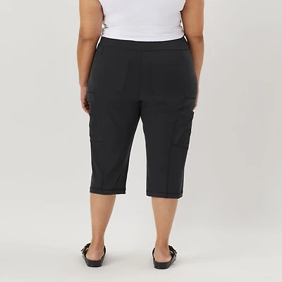 Women's Plus NoGA Namastash Capris