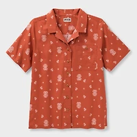 Women's Plus Artisan Hemp Camp Shirt