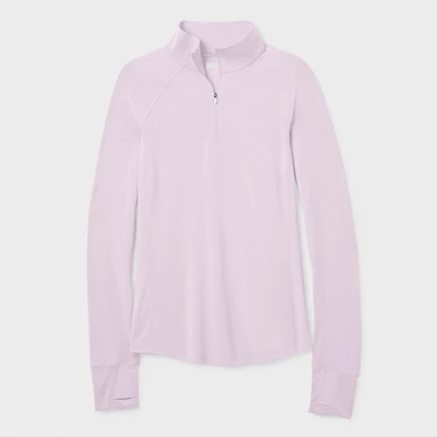 Women's Seawool Long Sleeve 1/4 Zip Mockneck