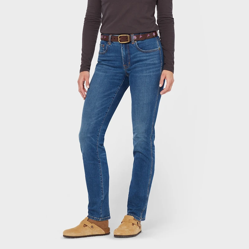 Women's Asset Management Mid-Rise Slim Leg Jeans
