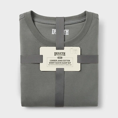 Men's Lumber Jams Cotton Short Sleeve Sleep Set