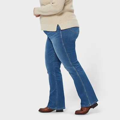 Women's Plus Asset Management Mid-Rise Bootcut Jeans