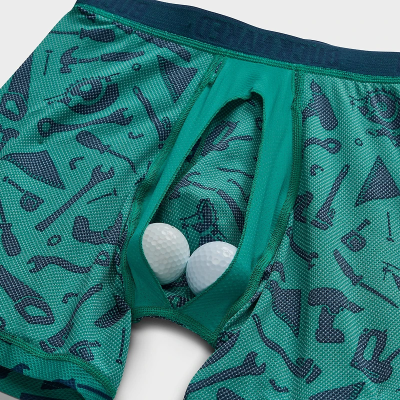 Men's Buck Naked Pattern Bullpen Boxer Briefs