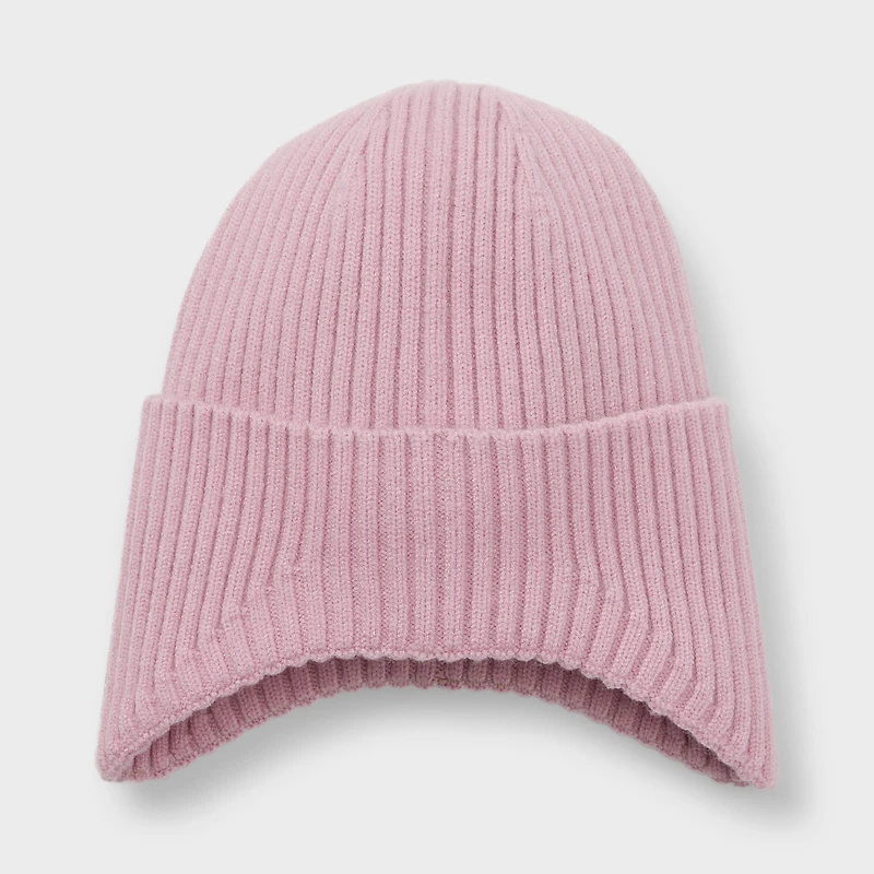 Women's Seamless Knit Earflap Beanie