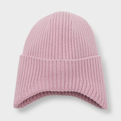 Women's Seamless Knit Earflap Beanie