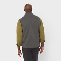 Men's Sweater Fleece Zip Vest
