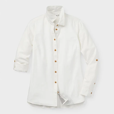 Women's Plus Artisan Hemp Long Sleeve Shirt