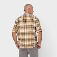 Men's Indian Madras Relaxed Fit Work Shirt