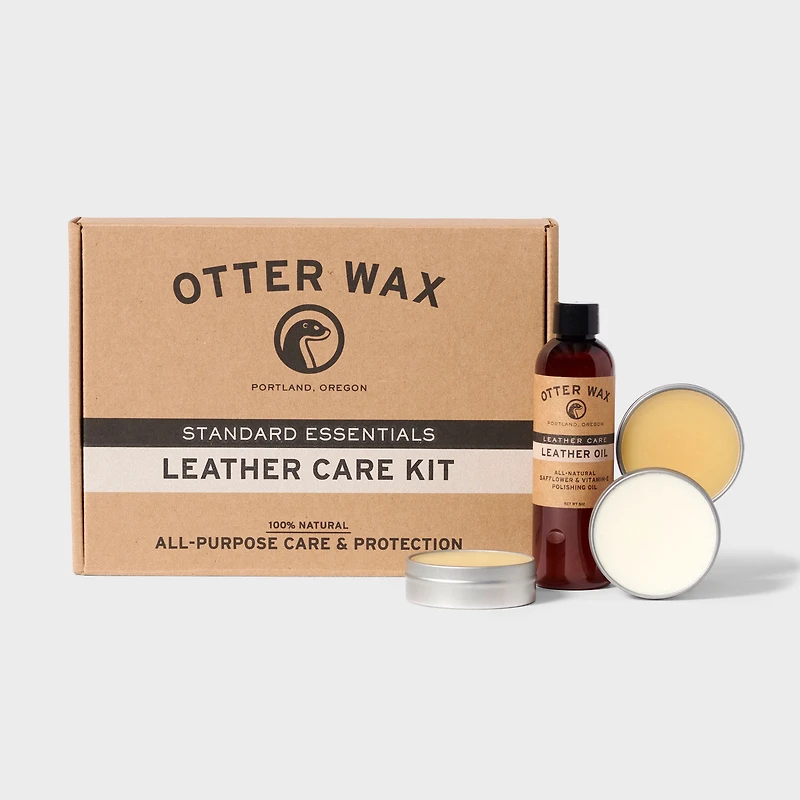 Otter Wax Leather Care Kit