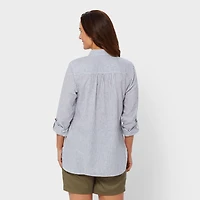 Women's Artisan Hemp Long Sleeve Shirt