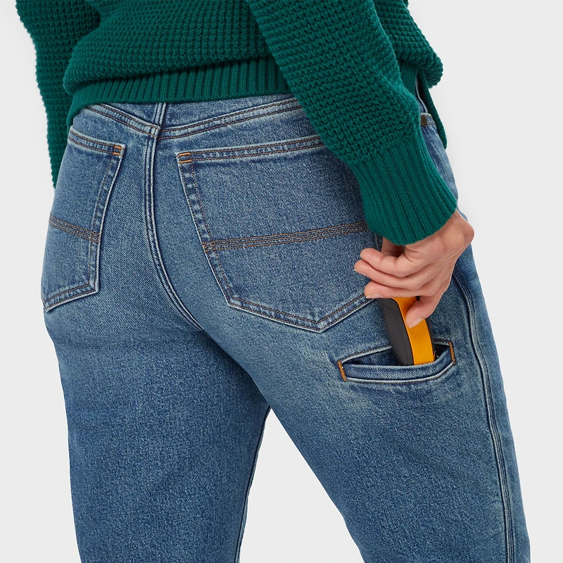 Women's Plus Duluth Heritage Hi-Rise Straight Leg Jeans