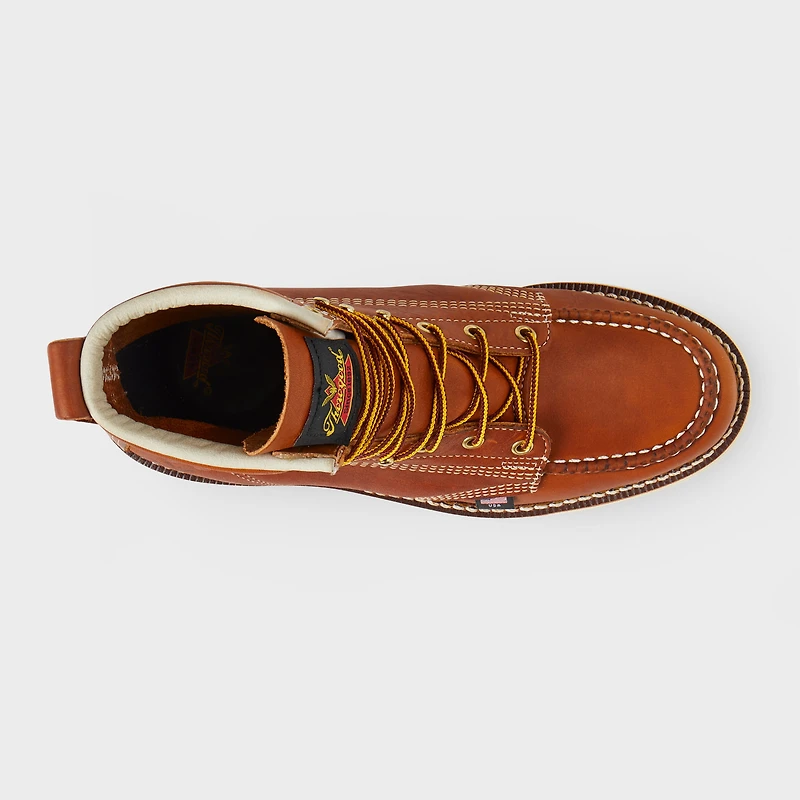 Men's Thorogood 6" Soft Toe Moc-Toe Boots