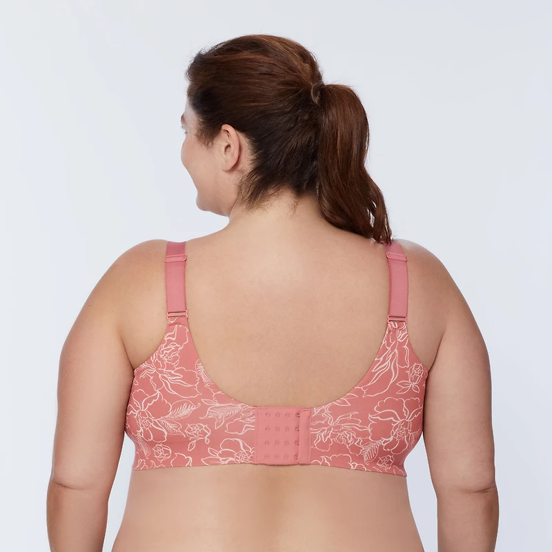 Women's Plus Line Tamer Adjustable Back Clasp Bra