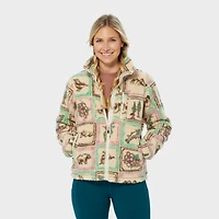 Women's AKHG Kindler Pile Fleece Full Zip Jacket