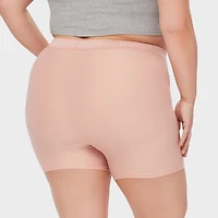 Women's Plus Buck Naked Long Boxer Briefs