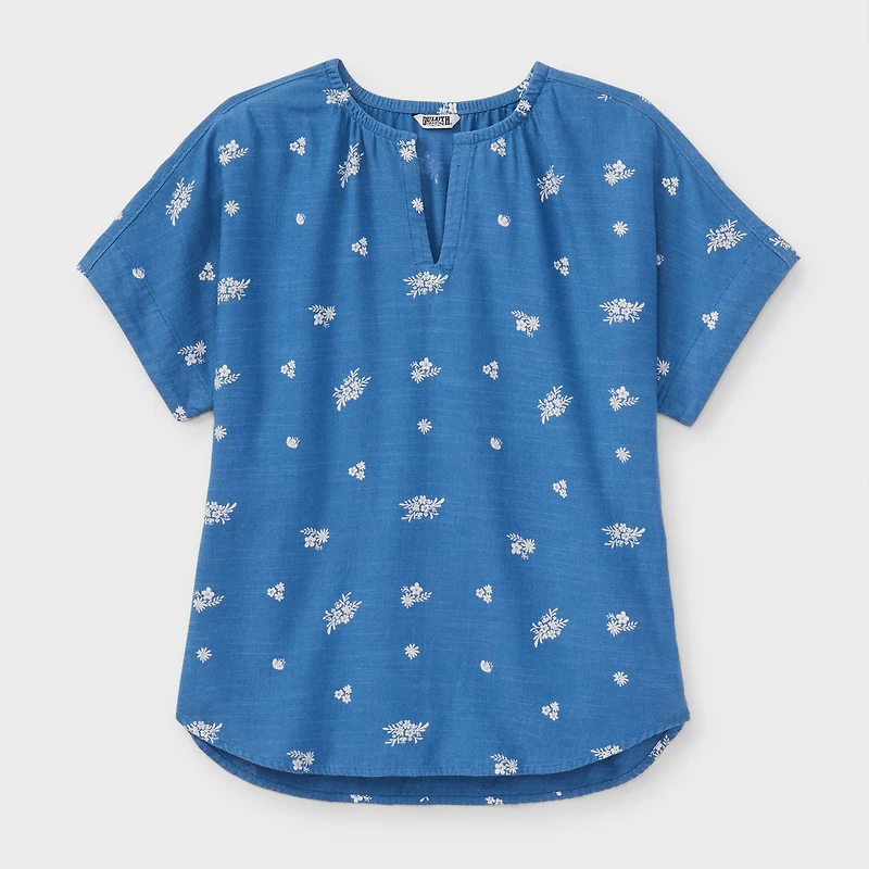 Women's Indigo Twill SS Shirt