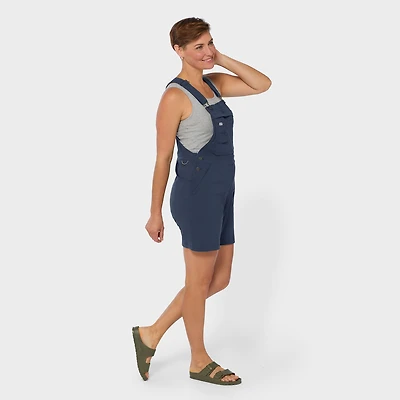 Women's Heirloom Gardening 7" Short Overalls