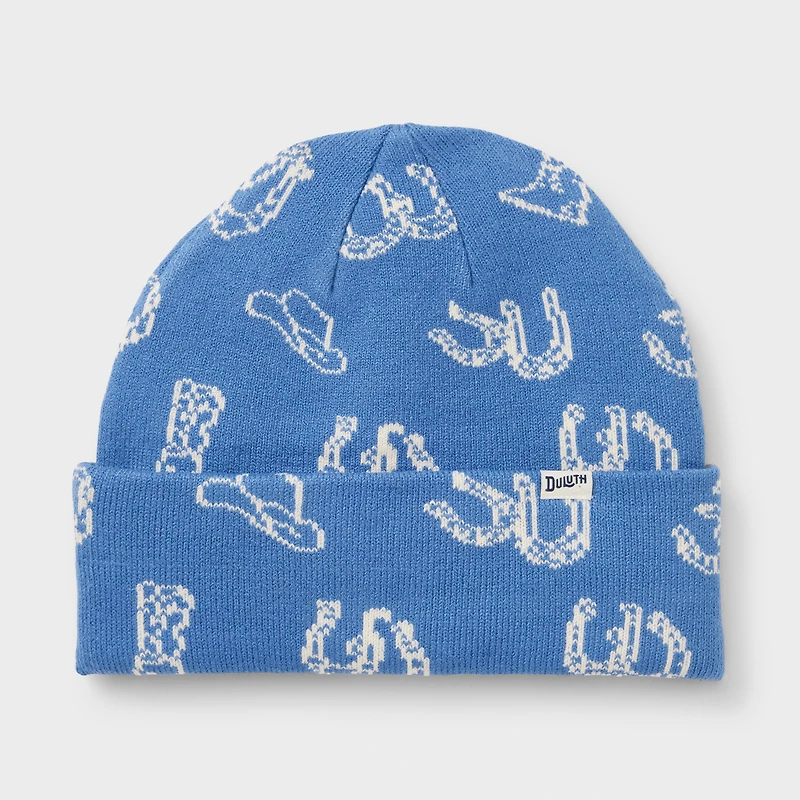 Patterned Beanie