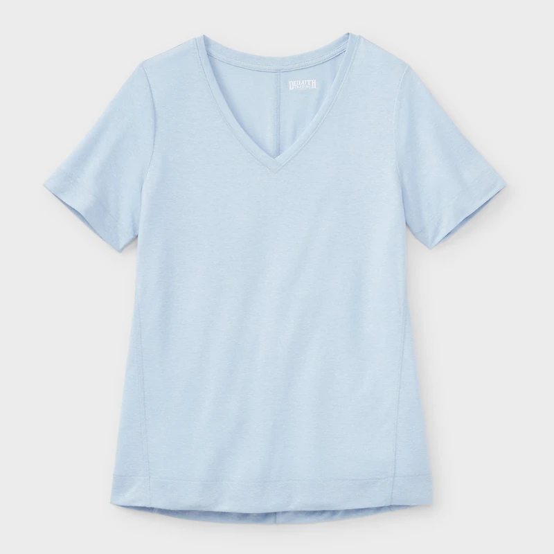 Women's Plus Hemp Knit Short Sleeve Tee
