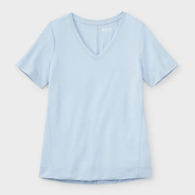 Women's Plus Hemp Knit Short Sleeve Tee