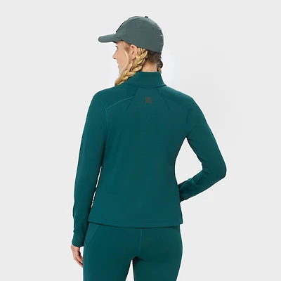 Women's AKHG Trail Tech Fleece Full Zip Mock