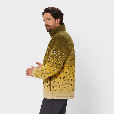Men's AKHG Kindler Pile Fleece Full Zip Jacket