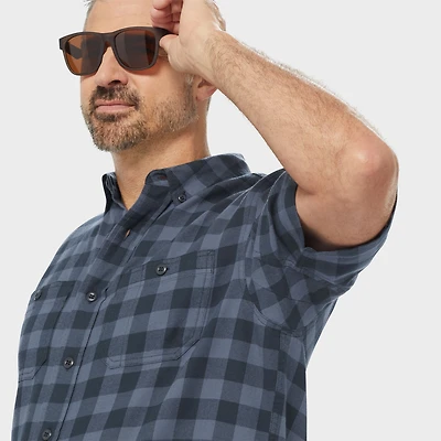 Men's Seawool Lightweight Flannel Short Sleeve Shirt