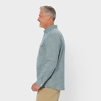 Men's Drumlin Slub Cotton Relaxed Fit Long Sleeve Shirt
