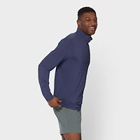 Men's AKHG Renew Bamboo 1/4 Zip Mock