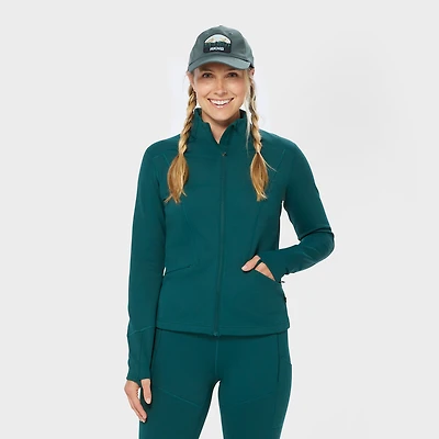 Women's AKHG Trail Tech Fleece Full Zip Mock