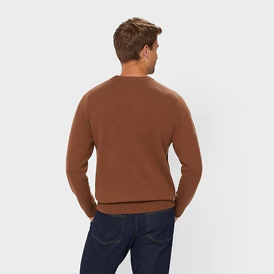 Men's Lambswool Crew Sweater