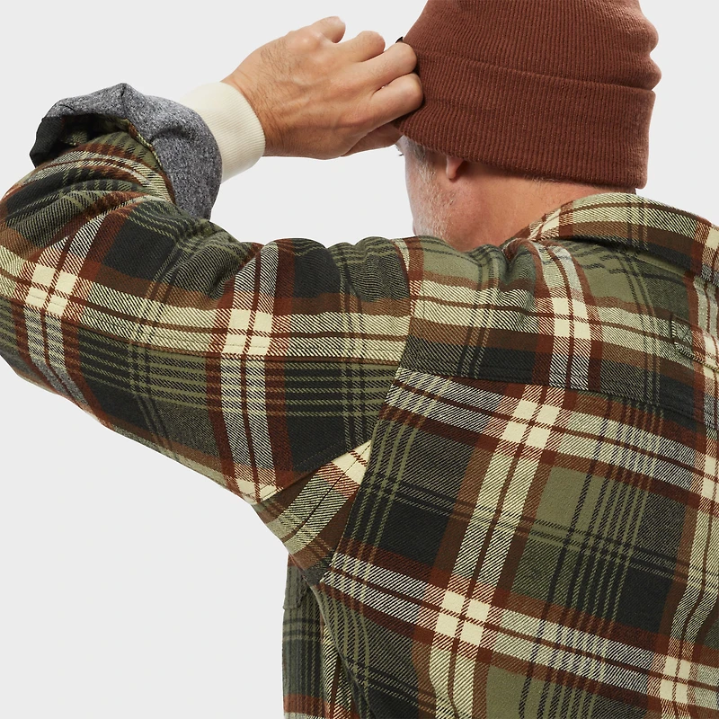 Men's Flapjack Fleece-lined Relaxed Fit Shirt Jac