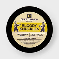 Duke Cannon Bloody Knuckles Hand Repair Balm Jar