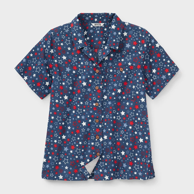 Women's Artisan Hemp Camp Shirt