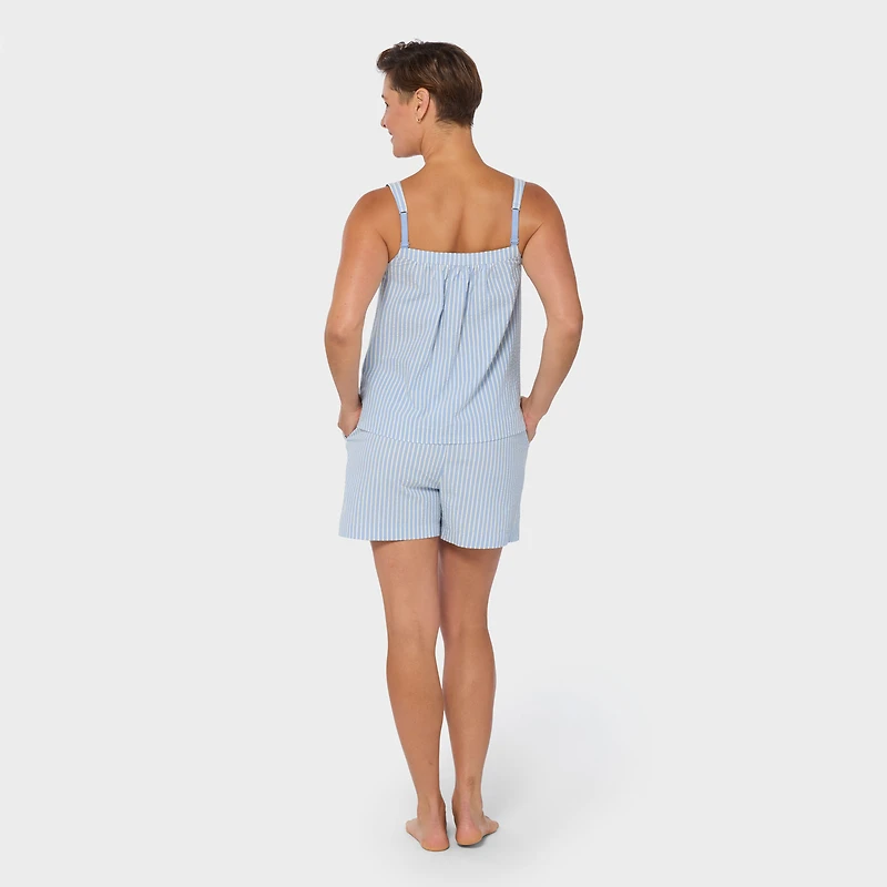 Women's Seersucker Pajama Set