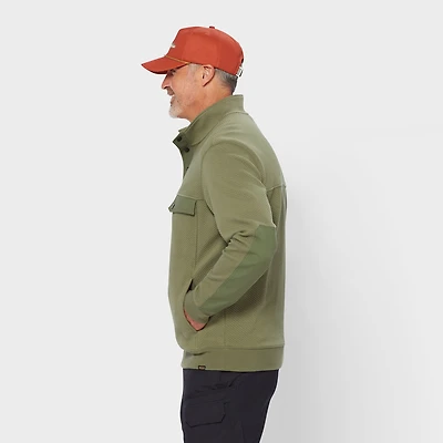 Men's AirLoc Snap Neck Pullover