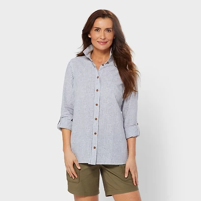 Women's Artisan Hemp Long Sleeve Shirt